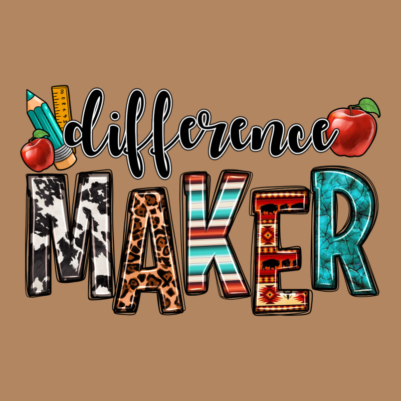 Difference Maker Teacher Long Sleeve Tee by OliviaCreatesArt | Teevron