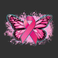 Cancer Ribbon Butterfly Cancer Awareness Urban Heavy Tee | Teevron