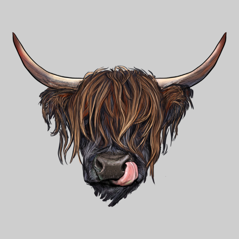 Black Highland Cow Premium Tee by RanaPortraitStore | Teevron