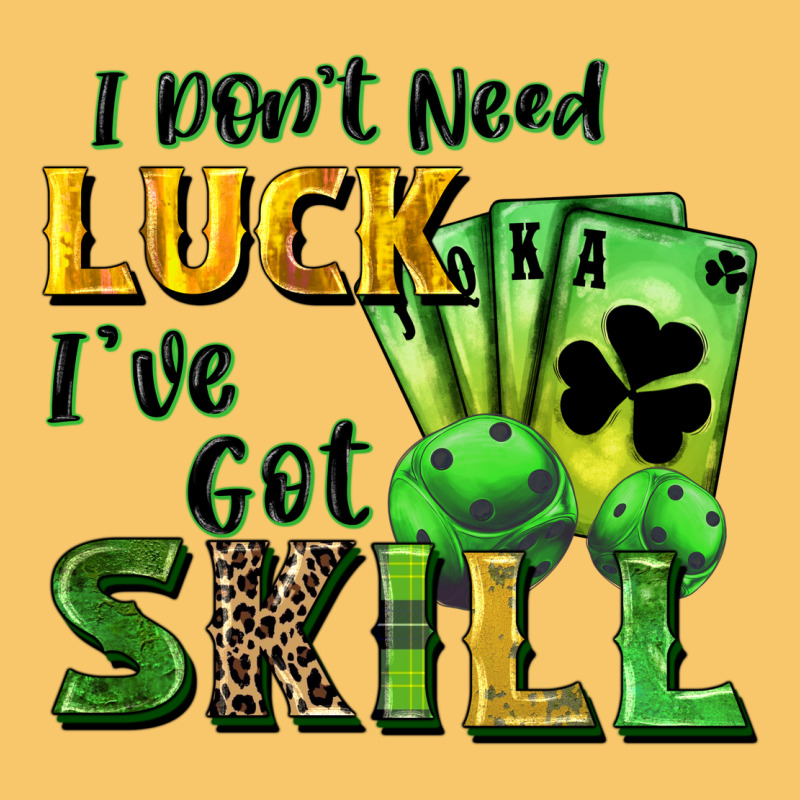 I Don't Need Luck I've Got Skill Vintage Hoodie by CowGirlArtShop | Teevron