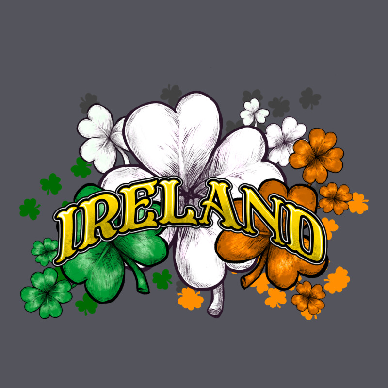 St. Patrick's Ireland Flag Vintage Hoodie by HowdyJamesFarm | Teevron