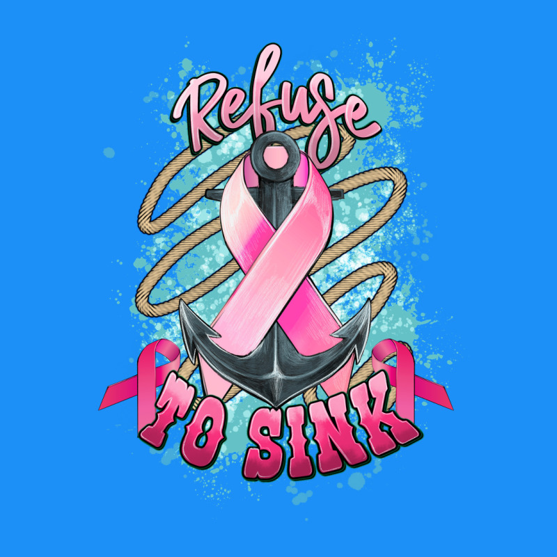 Refuse To Sink Cancer Anchor Cancer Awareness Classic Tee by HowdyJamesFarm | Teevron