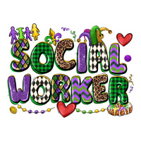 social worker mardi gras cowgirl | Teevron