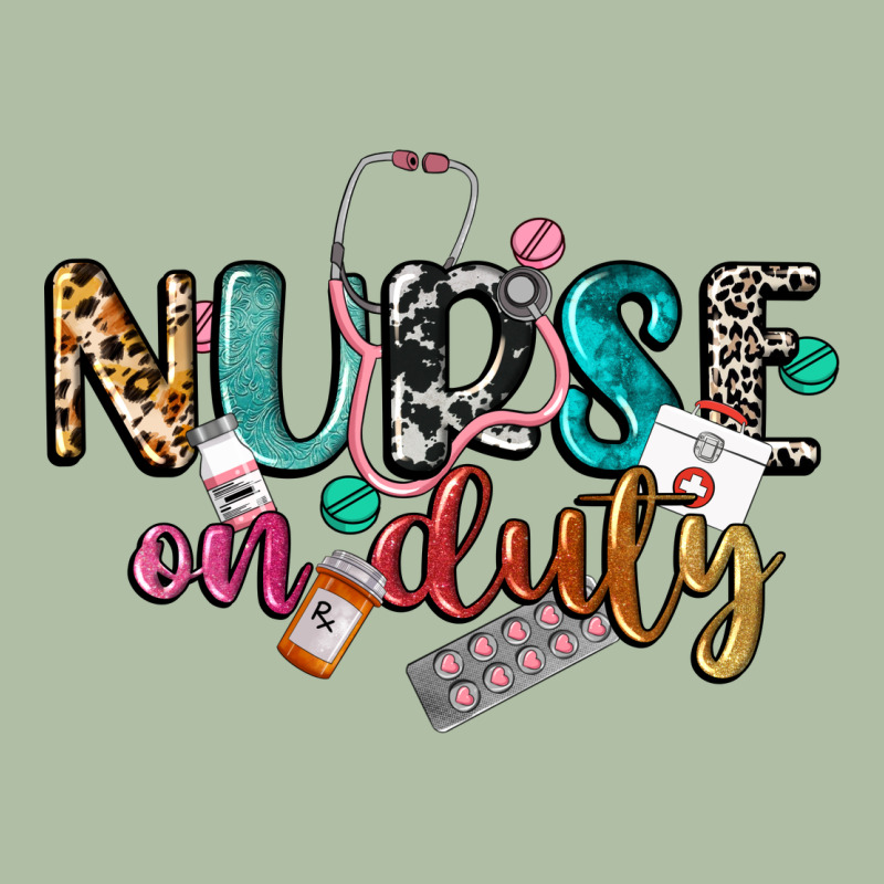 Nurse On Duty Urban Heavy Tee by CowGirlArtShop | Teevron