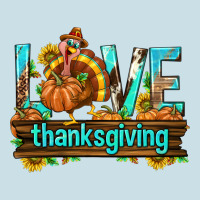 Love Thanksgiving With Turkey Ladies Tee | Teevron