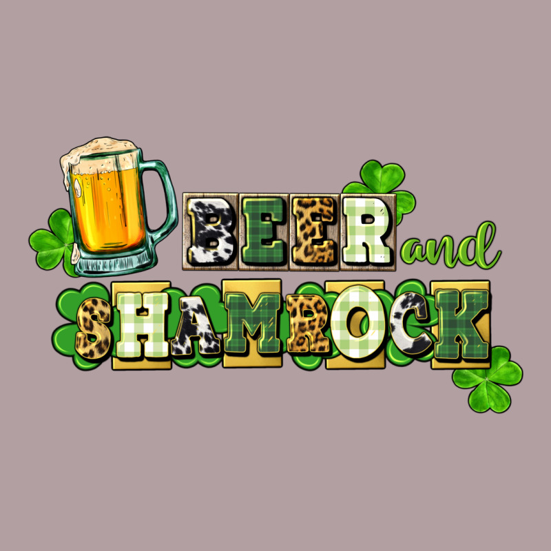 Beer And Shamrock Vintage Hoodie by CowGirlArtShop | Teevron
