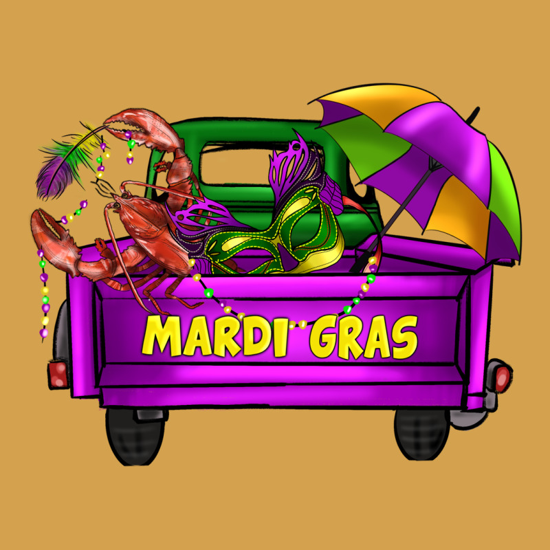 Mardi Grass Umbrella With Truck Urban Hoodie by AdoDesignShop | Teevron