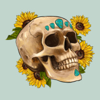 Skull Flowers And Gemstone Zipper Hoodie | Teevron