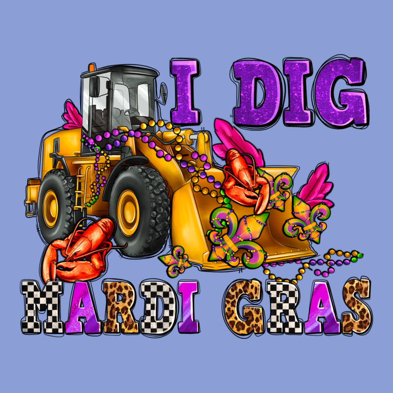 I Dig Mardi Gras Olivia Long Sleeve Tee by OliviaCreatesArt | Teevron
