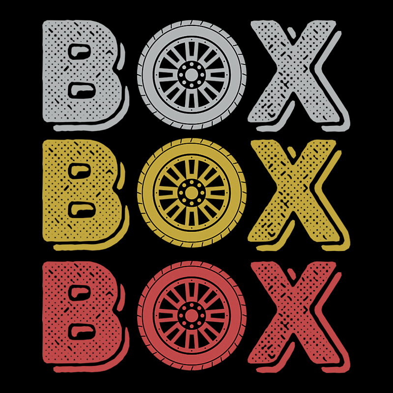 Vintage Retro Box Box Box Formula Racing Heavy Core Tee by longCreatives | Teevron