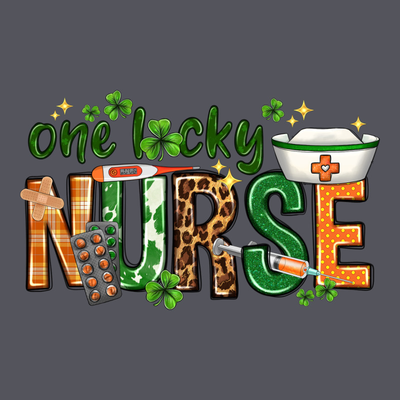 One Lucky Nurse With Elements St. Patricks Day Vintage Hoodie by HowdyJamesFarm | Teevron