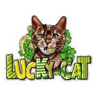 Lucky cat St. Patrick's | Teevron
