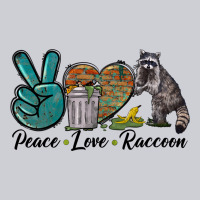 Peace Love Raccoon Heavyweight Sweatshirt | Teevron