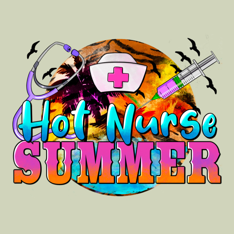 Hot Nurse Summer Heavyweight Hoodie by BarkalooDesign | Teevron