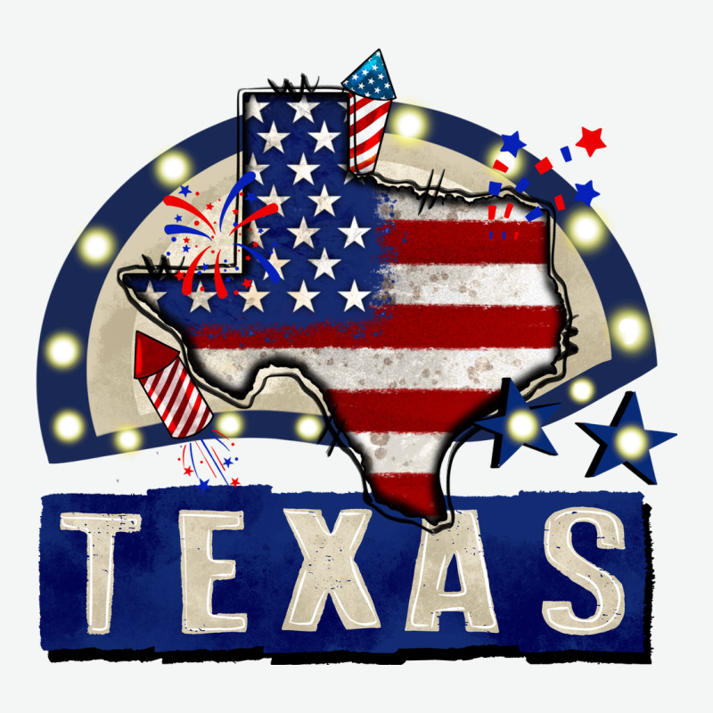 Texas 4th Of July Urban Heavy Tee by CowGirlArtShop | Teevron