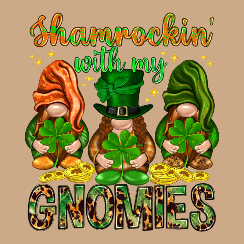 Shamrockin' With My Gnomies St. Patricks Day Vintage Hoodie by HowdyJamesFarm | Teevron