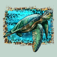 Sea Turtle With Background Zipper Hoodie | Teevron