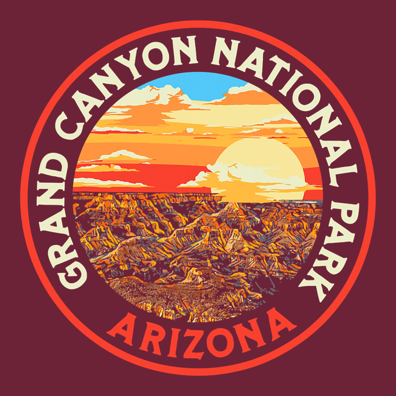 Vintage Grand Canyon National Park Retro 80s Graphic Long Sleeve Tee by longCreatives | Teevron