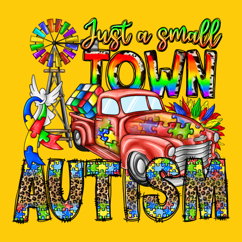 Just A Girl Small Town Autism Premium Hoodie by CowhideDigitalArt | Teevron