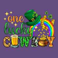 One Lucky Cowboy St. Patricks Day Vintage Hoodie | Teevron