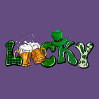 Lucky With Beer St. Patricks Day Vintage Hoodie | Teevron