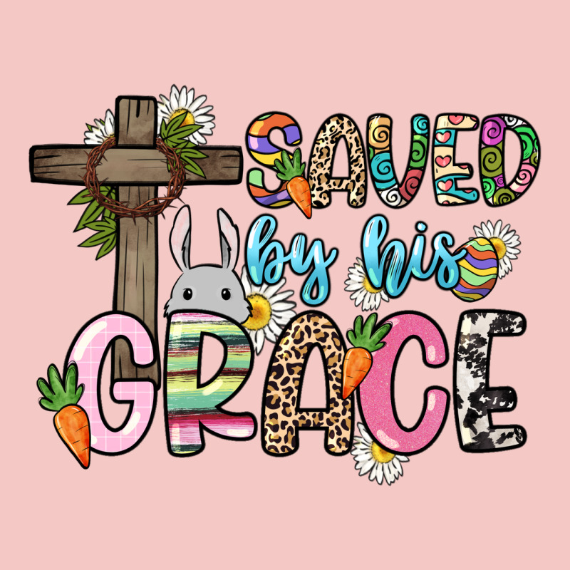 Saved By His Grace Easter Day Urban Heavy Tee by HowdyJamesFarm | Teevron