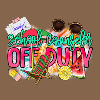School Counselor Off Duty Premium Tee | Teevron