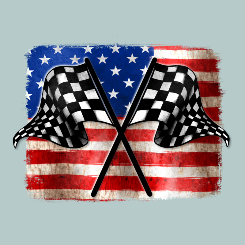 American Racing Flag Heavy Core Tee by JahusDesignShop | Teevron