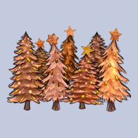 Melanin Christmas Trees With Lights Long Sleeve Tee | Teevron