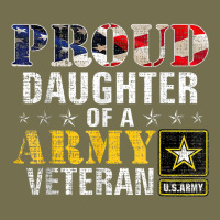 Proud Daughter Of A Army Veteran American Flag Military Gift Vintage Hoodie | Teevron