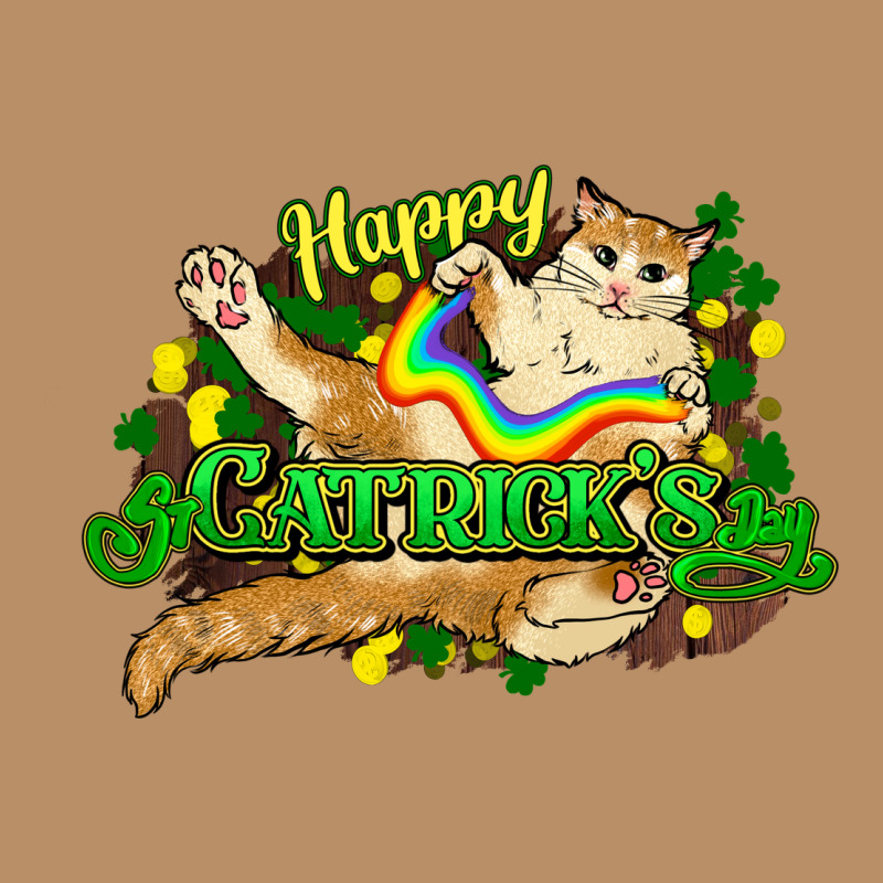St. Patrick's Day Cat Vintage Hoodie by HowdyJamesFarm | Teevron