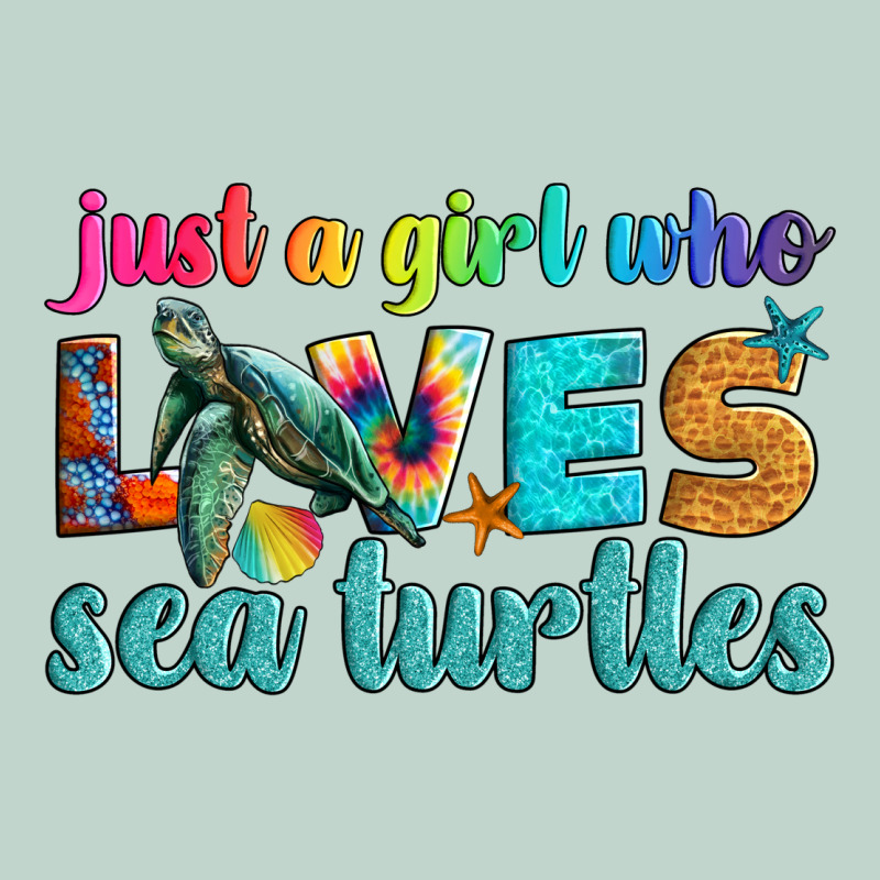 Just A Girl Who Loves Sea Turtle Zipper Hoodie by Artiststas | Teevron