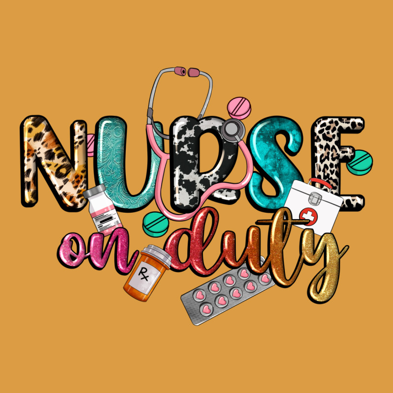 Nurse On Duty Urban Heavy Tee by CowGirlArtShop | Teevron