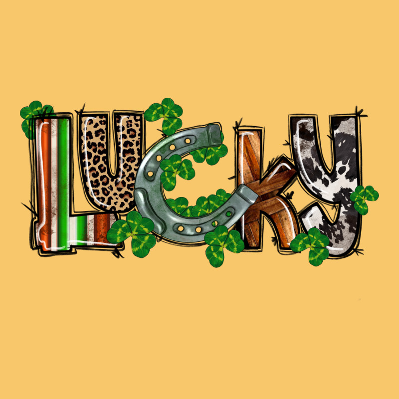 Lucky Horseshoe St. Patrick's Day Vintage Hoodie by CowGirlArtShop | Teevron