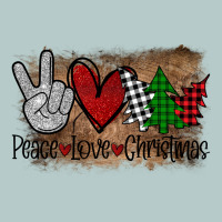 Peace Love Christmas Heavy Core Tee | Teevron