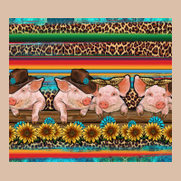Western Serape Pigs Urban Heavy Tee | Teevron