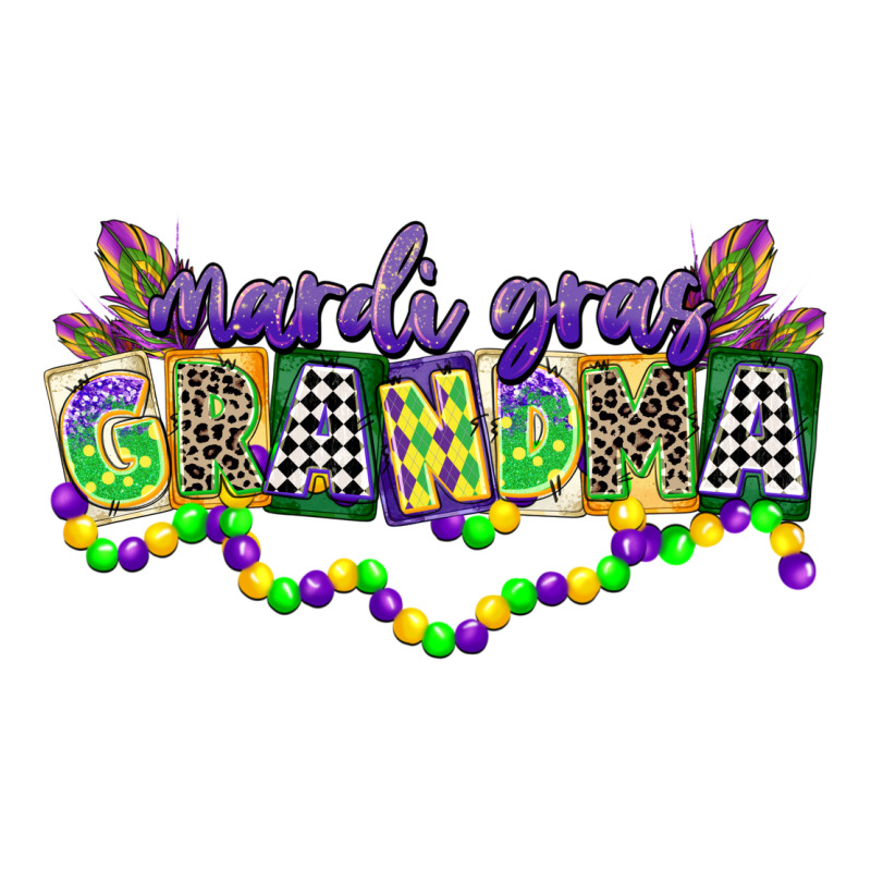 Mardi Gras Grandma Urban Heavy Tee by CowGirlArtShop | Teevron