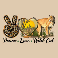 Peace Love Wild Cat Heavyweight Sweatshirt | Teevron