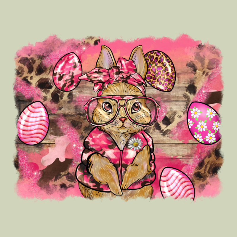 Pink Camouflage Bunny Background Heavyweight Hoodie by BarkalooDesign | Teevron