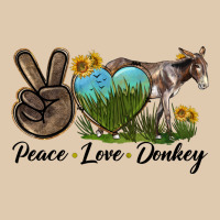 Peace Love Donkey Heavyweight Sweatshirt | Teevron