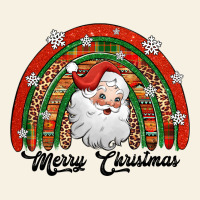 Merry Christmas Santa Rainbow Vintage Tee | Teevron