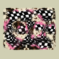 Cowhide Racing Backgraund Heavy Core Tee | Teevron