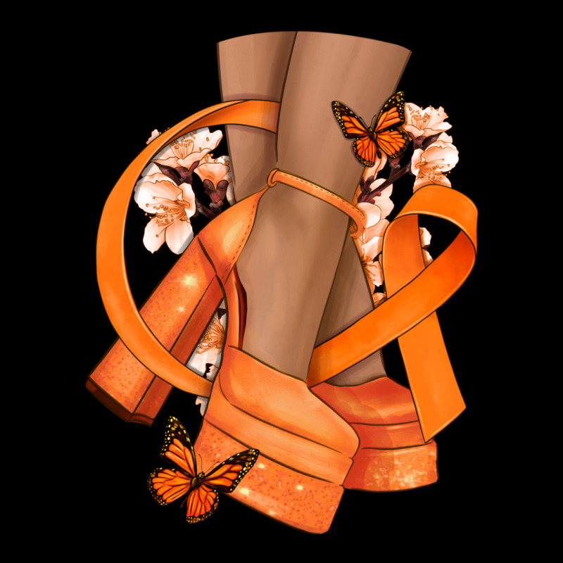 Kidney Cancer Diva Orange Ribbon Ladies Tee by NancyCooperArtShop | Teevron
