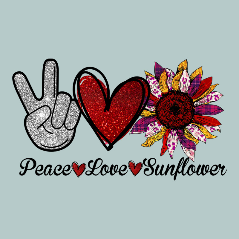 Peace Love Sunshine Sunflower Heavy Core Tee by Bettercallsaul | Teevron