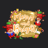 Merry And Bright Gnome Vintage Tee | Teevron