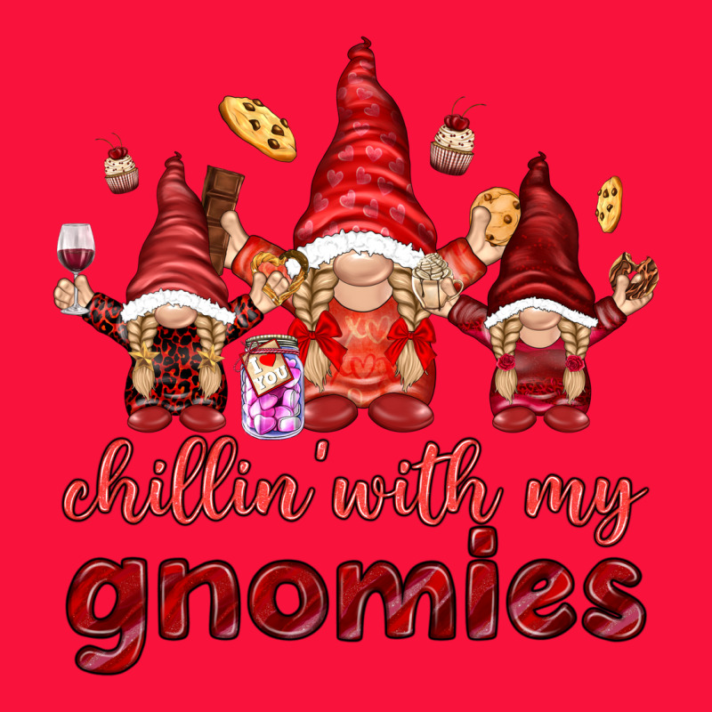 Chilling With My Gnomies Valentine's Day Classic Tee by HowdyJamesFarm | Teevron
