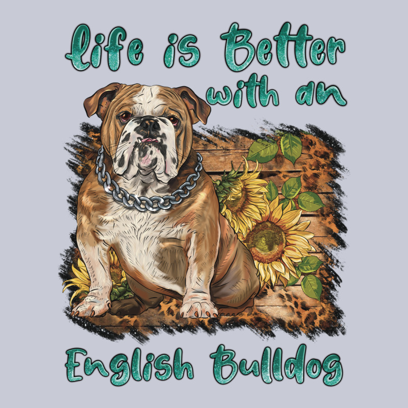 Life Is Better With A English Bulldog Heavyweight Hoodie by BarkalooDesign | Teevron