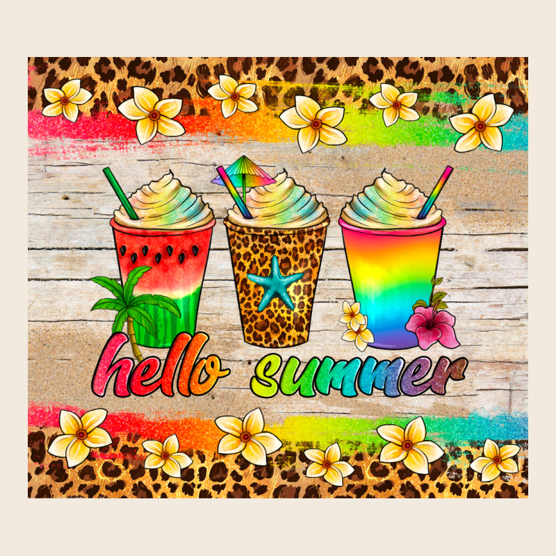 Hello Summer Ice Coffee Zipper Hoodie by Artiststas | Teevron