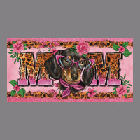 Danchshund Mom License Plate Template Heavyweight Hoodie | Teevron