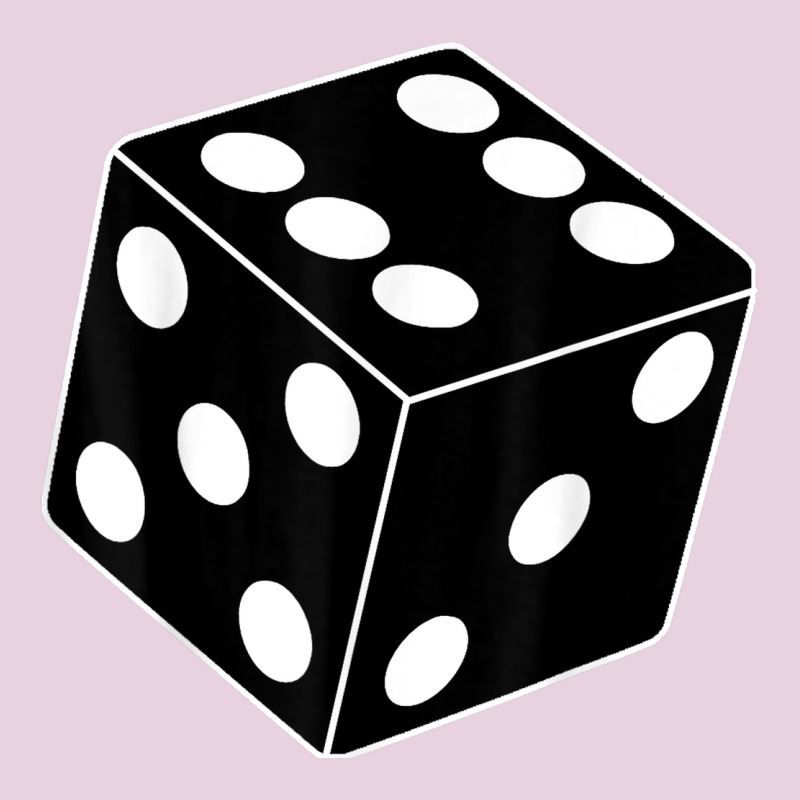 Black Gaming Dice Halloween Costume Cool Quirky Funny Classic Tee by longCreatives | Teevron
